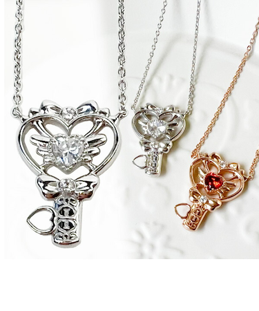 SWIMMER 誕生石ジュエリー シルバー ダイヤモンド スイマー ネックレス