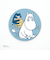 ムーミン コースターマグネット ブルー MOOMIN