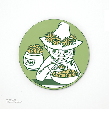 ムーミン スナフキン コースターマグネット グリーン MOOMIN