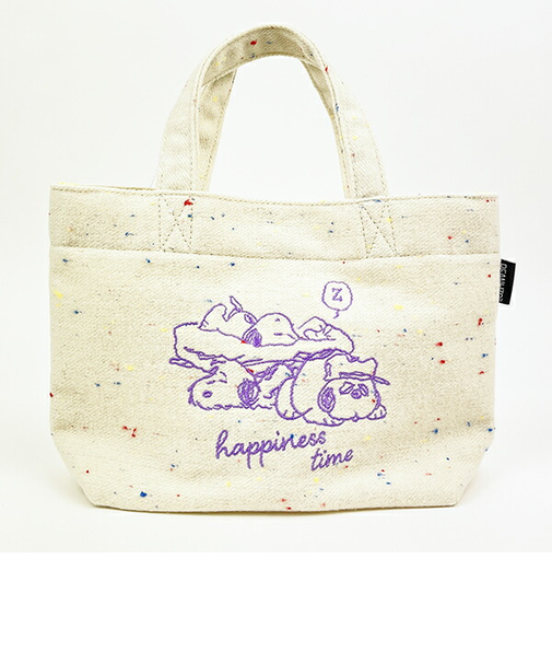 スヌーピー オラフ＆アンディ ミニトート バッグ かばん ホワイト SNOOPY