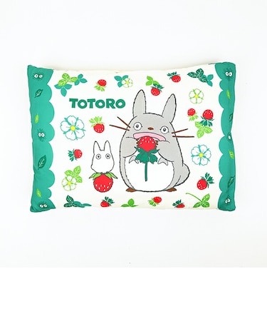 ジブリ となりのトトロ 苺いっぱい ジュニア枕 寝具 キッズ 子供枕
