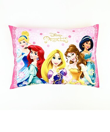ディズニー プリンセス フラワーズレース ジュニア枕 寝具 キッズ 子ども枕