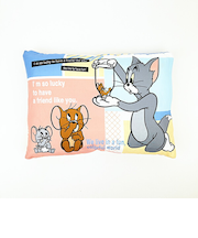 トムとジェリー カラフルワールド ジュニア枕 寝具 キッズ 子ども枕