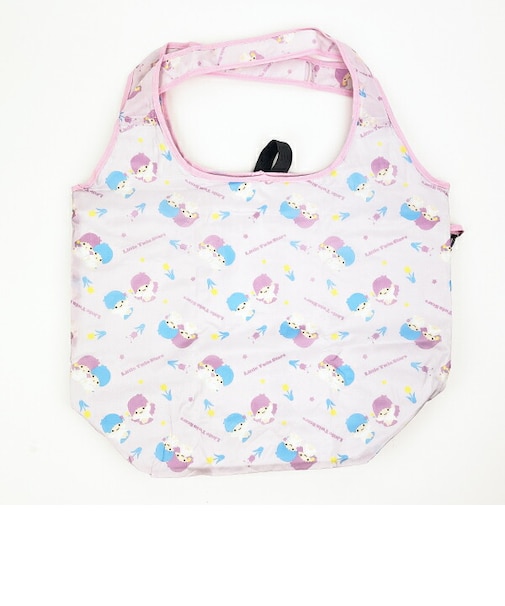 サンリオ リトルツインスターズ 保冷保温エコバッグ かばん お買い物 ピンク