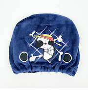 ワンピース ONE PIECE タオルキャップ ラブーン プール バス用品 ブルー
