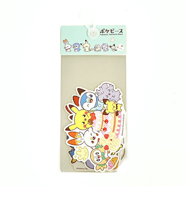 ポケットモンスター ポケモン ステッカー5枚セットA ポケピース シール デコ アレンジ 文具