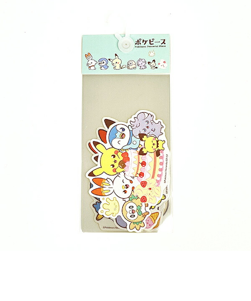 ポケットモンスター ポケモン ステッカー5枚セットA ポケピース シール デコ アレンジ 文具