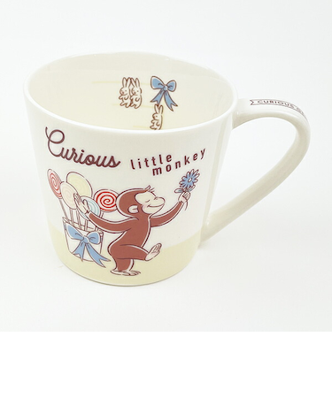 おさるのジョージ うさうさ メジャーマグ コップ