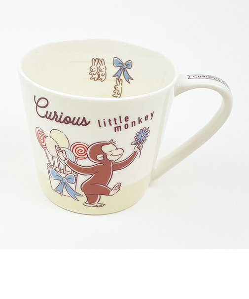 おさるのジョージ うさうさ メジャーマグ コップ