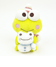 サンリオ けろけろけろっぴ×かえるのピクルス ぬいぐるみS （雪だるま/けろけろけろっぴ）
