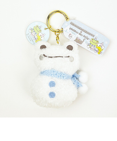 サンリオ けろけろけろっぴ×かえるのピクルス カラビナマスコット（雪だるま/かえるのピクルス）