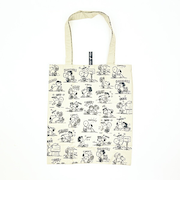 SNOOPY スヌーピー RE-PET エコトート アイボリー バッグ エコバッグ 折りたたみバッグ お買い物