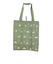 SNOOPY スヌーピー RE-PET エコトート カーキ バッグ エコバッグ 折りたたみバッグ お買い物