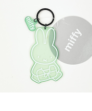 miffy ミッフィー マット染色キーホルダー ミント