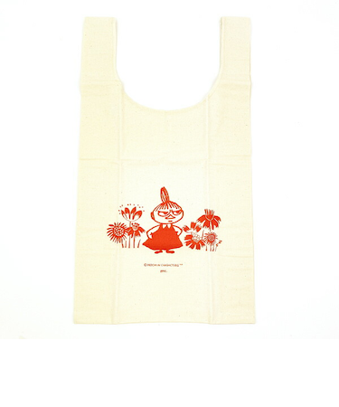 ムーミン MOOMIN マルシェバッグ リトルミィ レッド エコバッグ お買い物