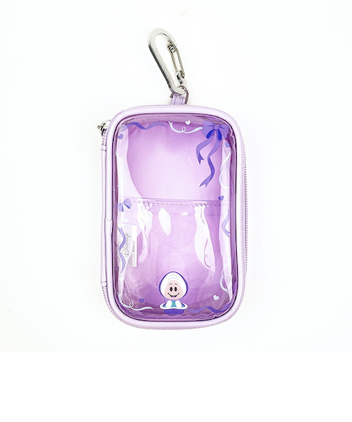 ディズニー ヤングオイスター キャリーポーチ パープル 推し活 Disney