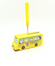 スヌーピー バス型ローラークリーナー イエロー 掃除用品 SNOOPY