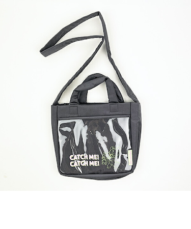 トムとジェリー ポケットショルダーバッグ ブラック