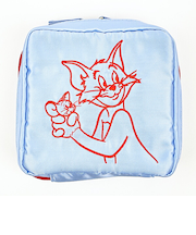 トムとジェリー パステルガジェットポーチ (ブルー)