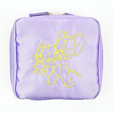 トムとジェリー パステルガジェットポーチ (パープル)