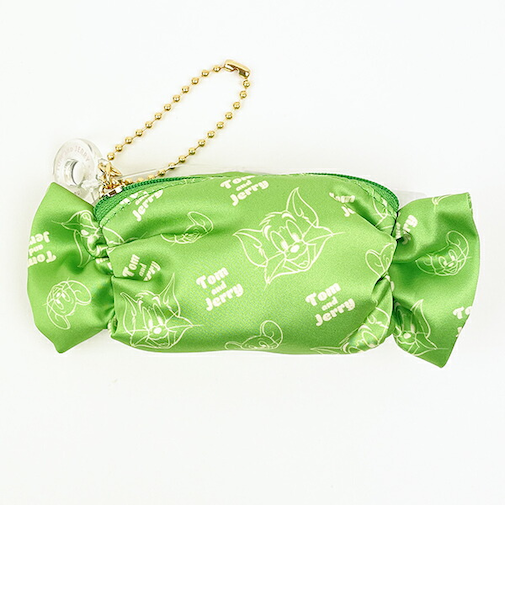 トムとジェリー フルーツキャンディーポーチ (グリーン)