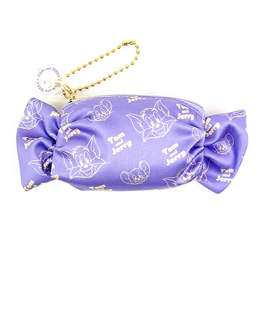 トムとジェリー フルーツキャンディーポーチ (パープル)