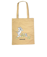 トムとジェリー トートバッグ ベージュ