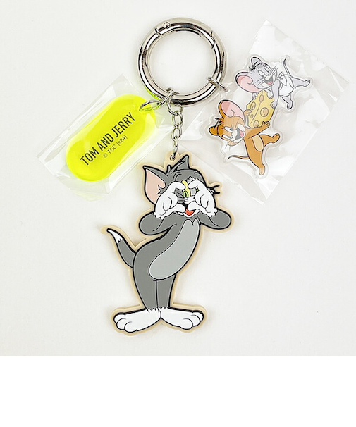 トムとジェリー タフィー CHEESDAYチャーム キーホルダー