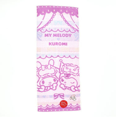 サンリオ マイメロディ＆クロミ ドリーミング フェイスタオル Sanrio