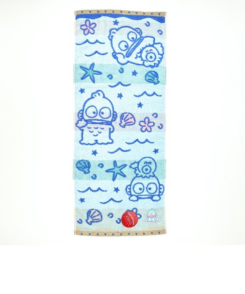 サンリオ ハンギョドン フェイスタオル(マリン) Sanrio