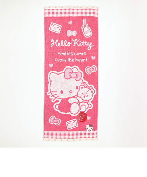 サンリオ ハローキティ フェイスタオル(パフェ) Sanrio