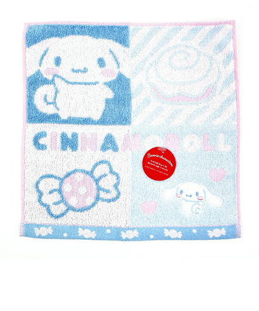 サンリオ シナモロール ハンドタオル(スイートシナモン) ハンカチ シナモン Sanrio