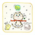 水森亜土 ハミングキャット ハンドタオル ハンカチ 亜土ちゃん