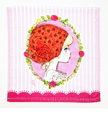 水森亜土 ビューティーローズ ウォッシュタオル 亜土ちゃん