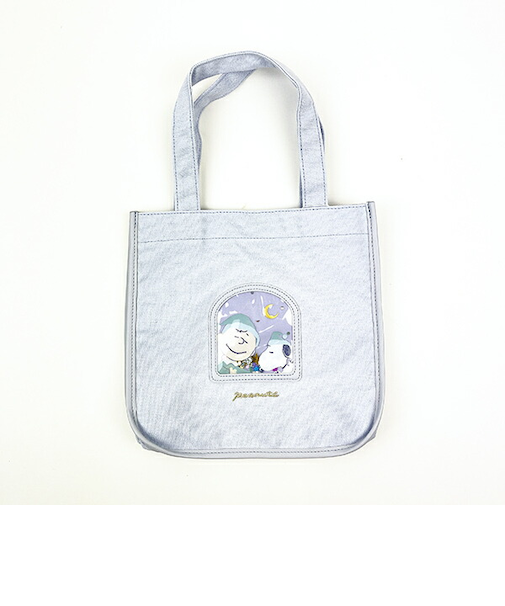 SNOOPY スヌーピー トートバッグ パープル スィートドリーム バッグ デイユーズ ランチ