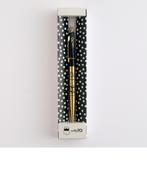 ミッフィー miffy 70th 真鍮ボールペン(Dot) 文具 日本製