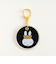 ミッフィー miffy 70th ワッペン キーホルダー(Black) 文具