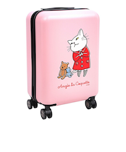 アンジー・ラ・コケット☆麗しのアンジー スーツケース キャリーケース S ピンク 機内持ち込み 軽量 40.5L