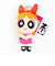 パワーパフガールズ ブロッサム ぬいぐるみキーリング キーホルダー