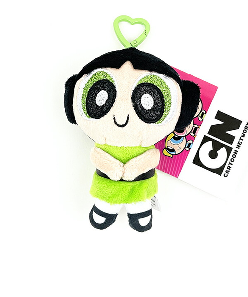 パワーパフガールズ バターカップ ぬいぐるみキーリング キーホルダー