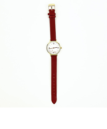 ムーミン プリントウォッチ レッド 時計 腕時計 MOOMIN