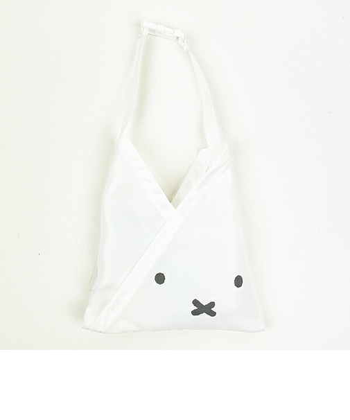 ミッフィー miffy フェイス タイニーA-BAG アイボリー 小物入れ