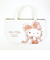 サンリオ ハローキティ 水彩ビッグリボン 保冷帆布ランチバッグ Sanrio