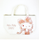 サンリオ ハローキティ 水彩ビッグリボン 保冷帆布ランチバッグ Sanrio