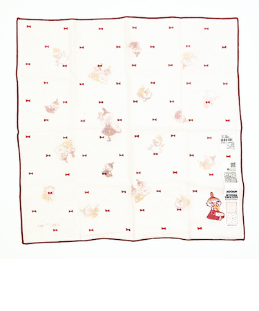 ムーミン リボンドット リバーシブルランチクロス