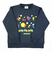 ピクミン KIDSダンドリトレーナー チャコール 130cm アパレル 任天堂