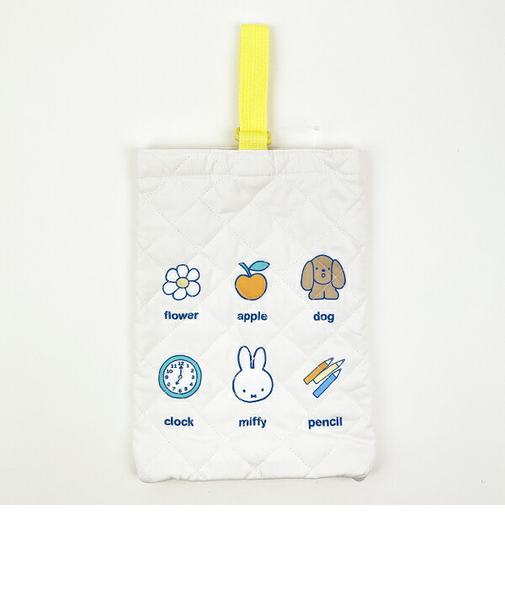 ミッフィー miffy キルトシューズバッグ アイボリー スクール キッズ