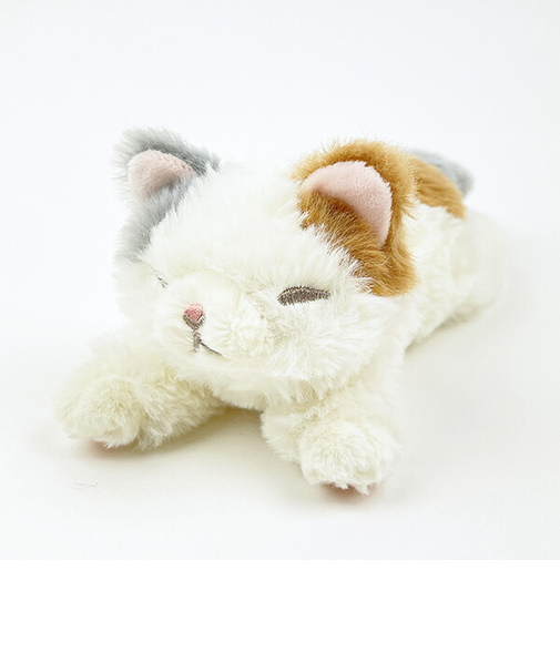 くたっとびより ミケネコ マスコット ぬいぐるみ