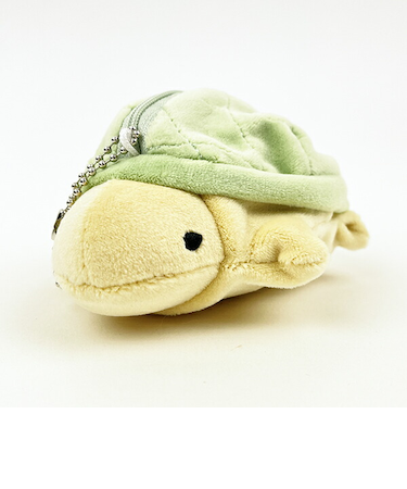 マシュマロアクアミエ カメ 立体ポーチ キーホルダー