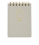 ミッフィー miffy ミニリングメモ(グレージュ) 文具 日本製